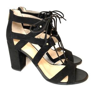 Circus by Sam Edelman Emilia Lace Up Block Heels